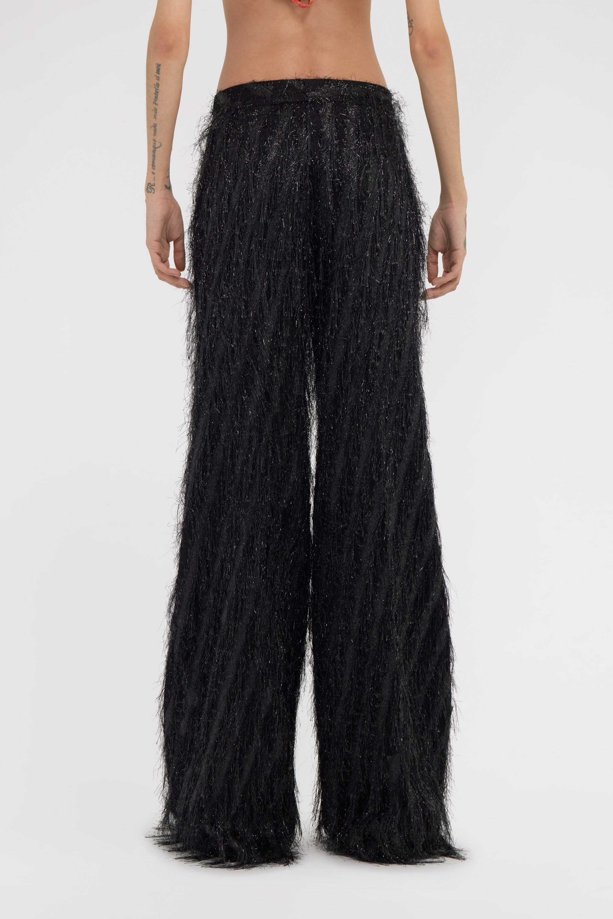 RC Lurex trousers Black SWT202-FC005