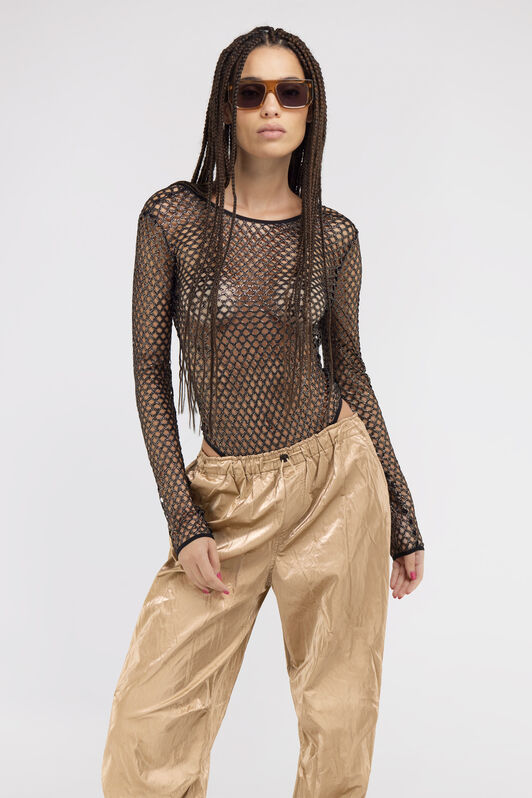 JC Just Cavalli trousers Gold SFT008-SF831