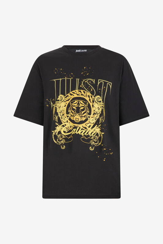 JC Black Tiger T-Shirt JC Black Tiger T-Shirt Black RRT922-RR184