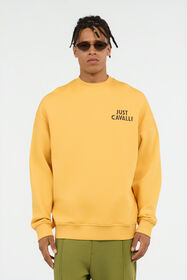 JC Felpa Stampa Tattoo Heart ZAFFERANO VFT099-VF143