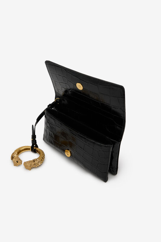 RC Roar Pochette bag Black Leather BLACK RKB012-PZS16