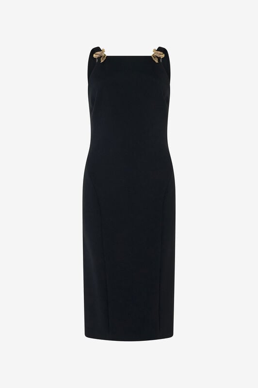 RC Abito Tubino Nero Con Serpenti BLACK WWT123-KU013