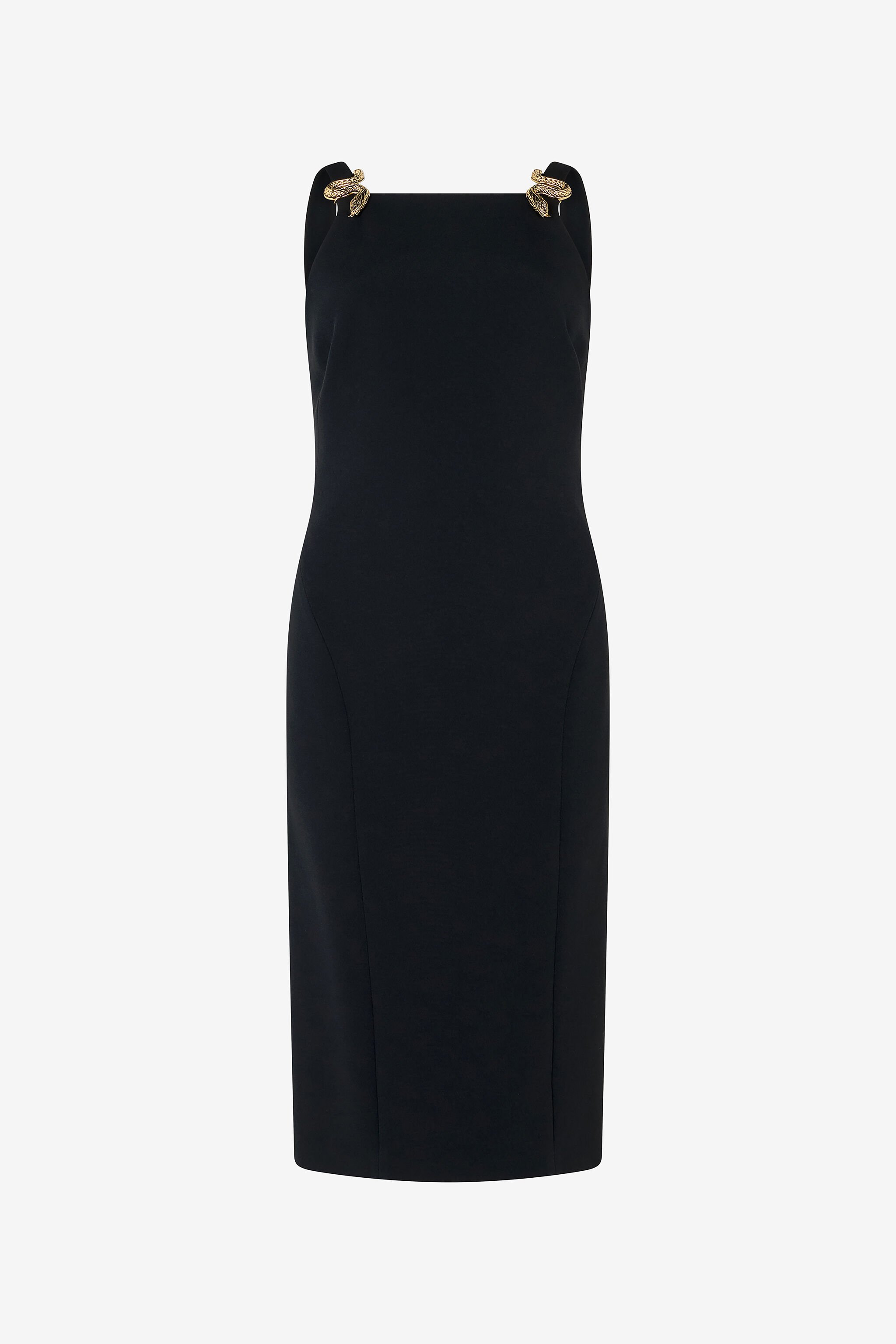 RC Abito Tubino Nero Con Serpenti BLACK WWT123-KU013