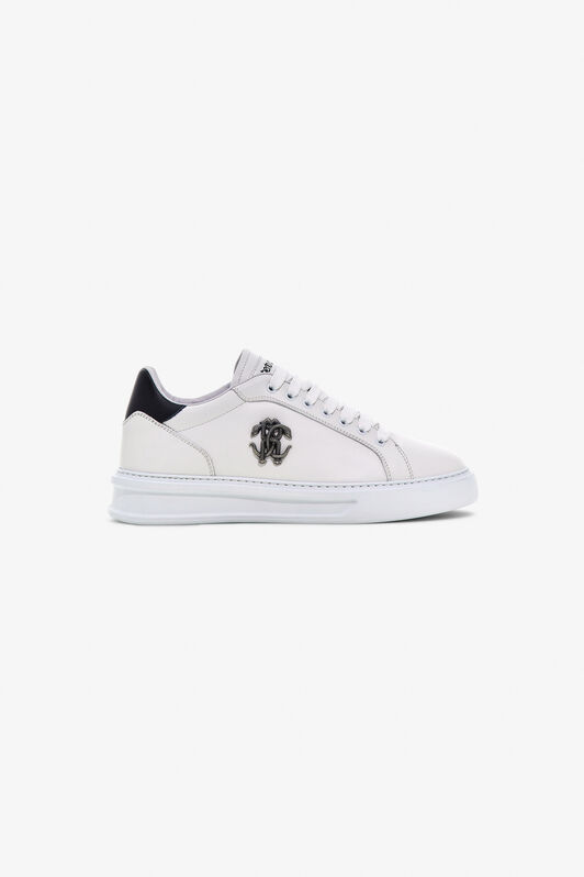 RC Sneakers con Monogram RC Bianco/Nero SRS099-PZA90