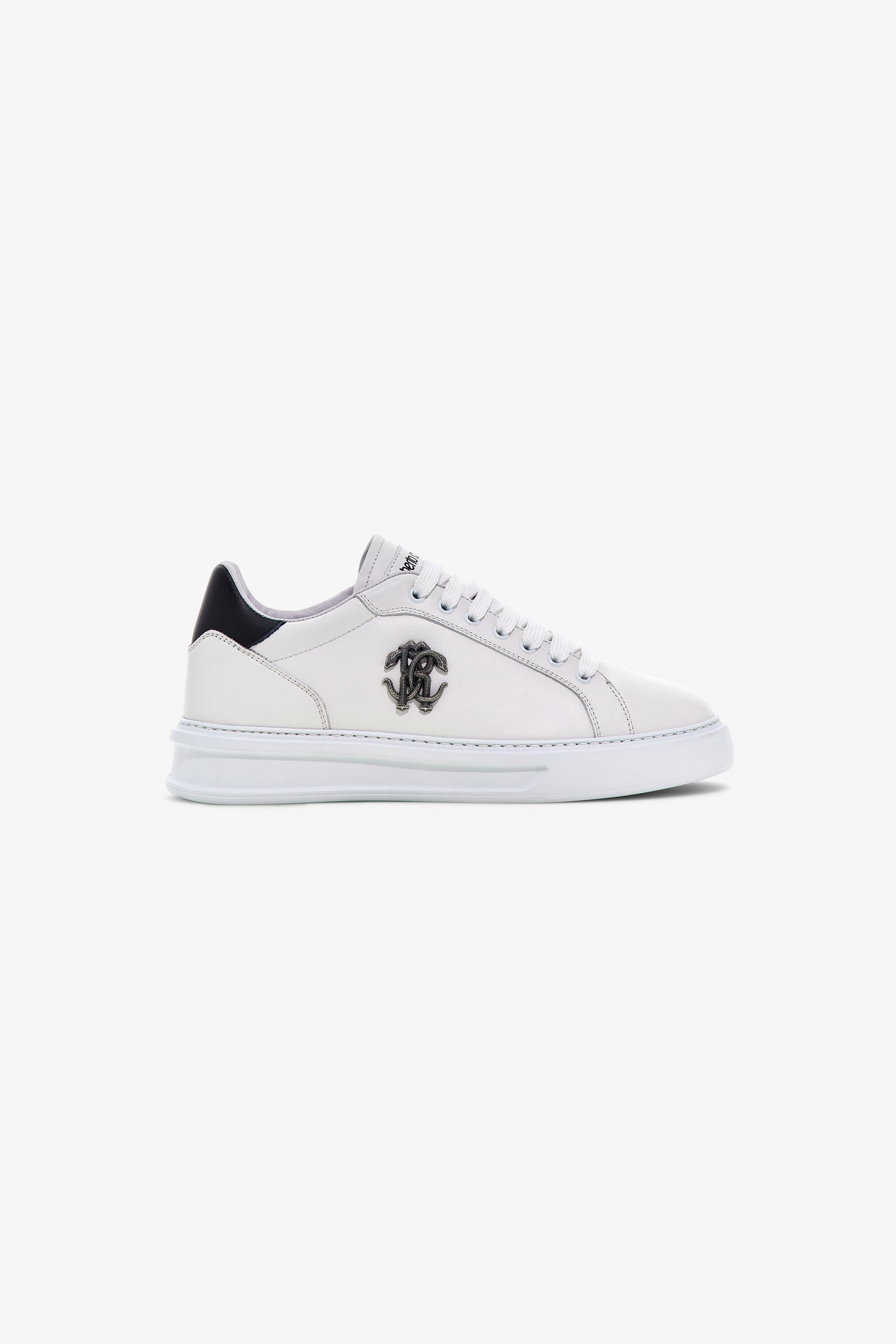 RC Sneakers con Monogram RC Bianco/Nero SRS099-PZA90