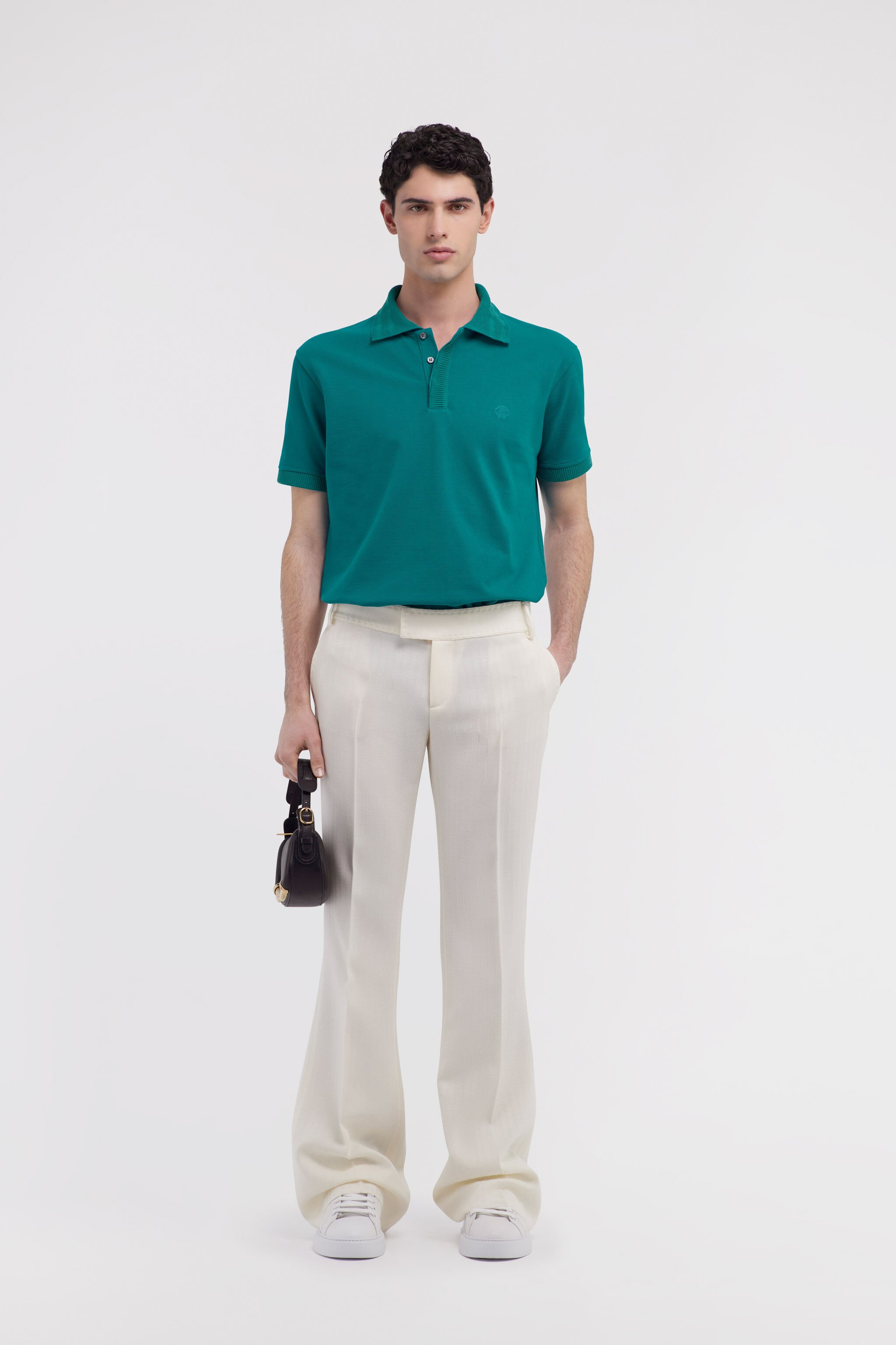 RC Flared trousers White SRT226-GE003