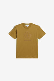 JU T-Shirt in Cotone KHAKY TJT61G-JD001