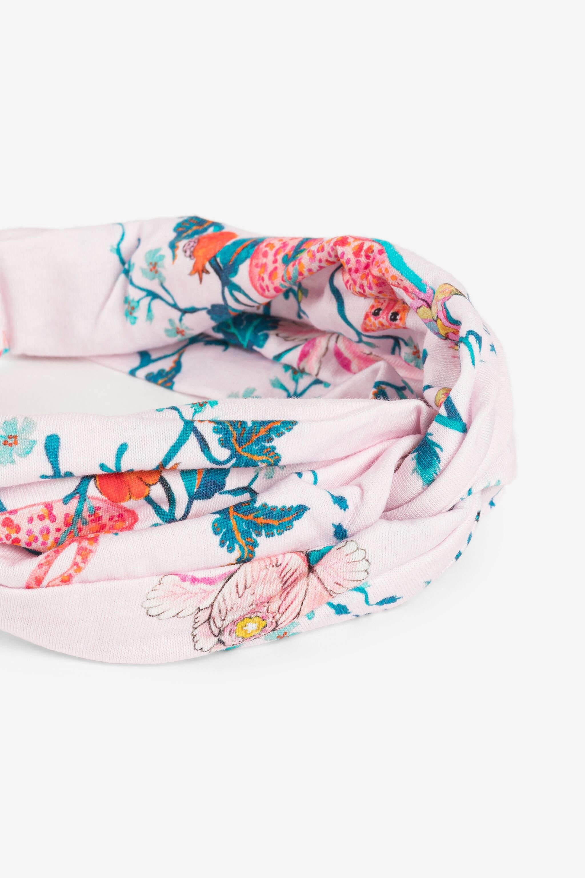 JU Fascia con stampe floreale e Leopard Rosa RJI002-JFG81