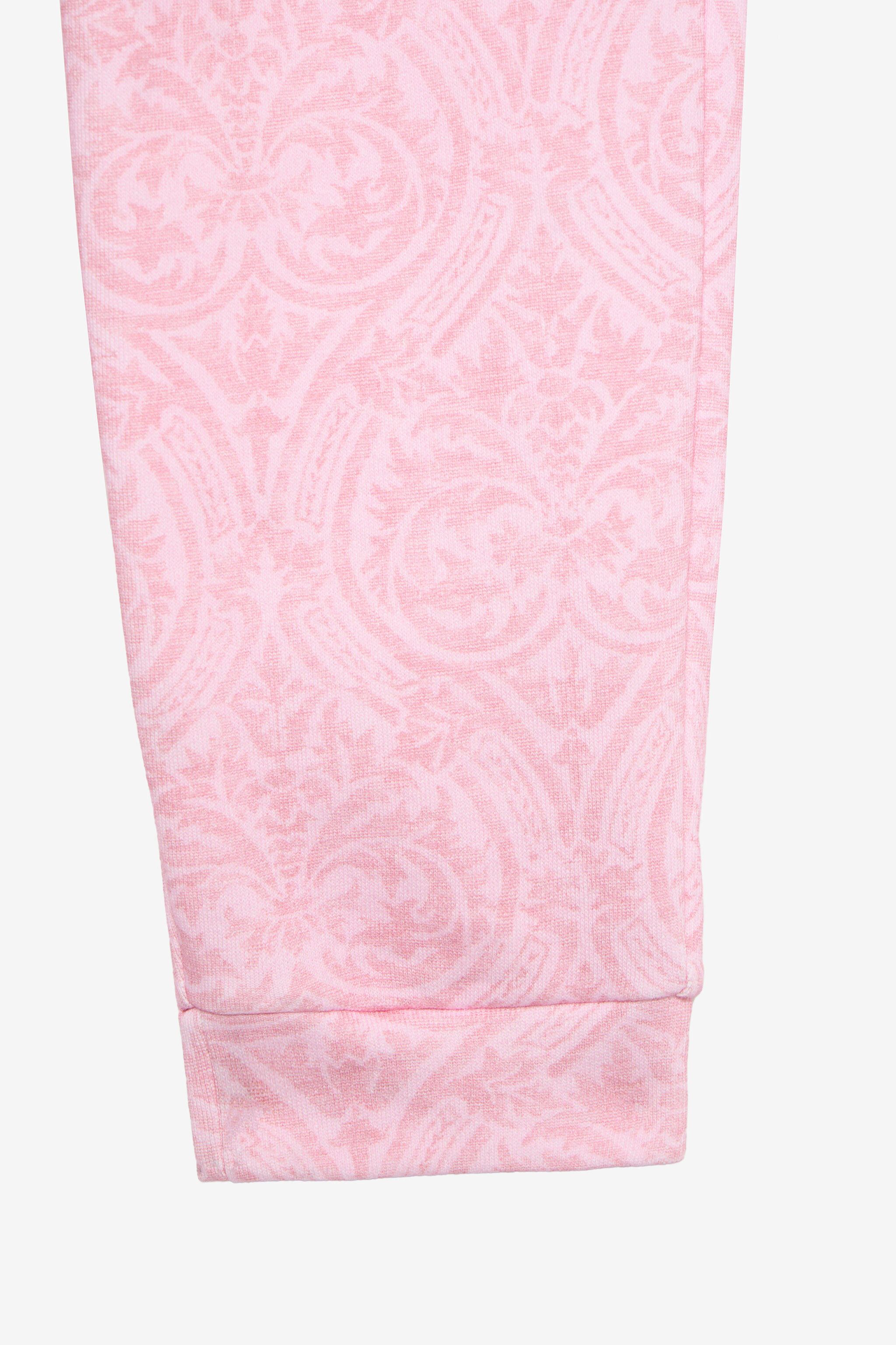 JU Baby Pink Track Pants with Floral Print BABY ROSE VJT23B-5OP28