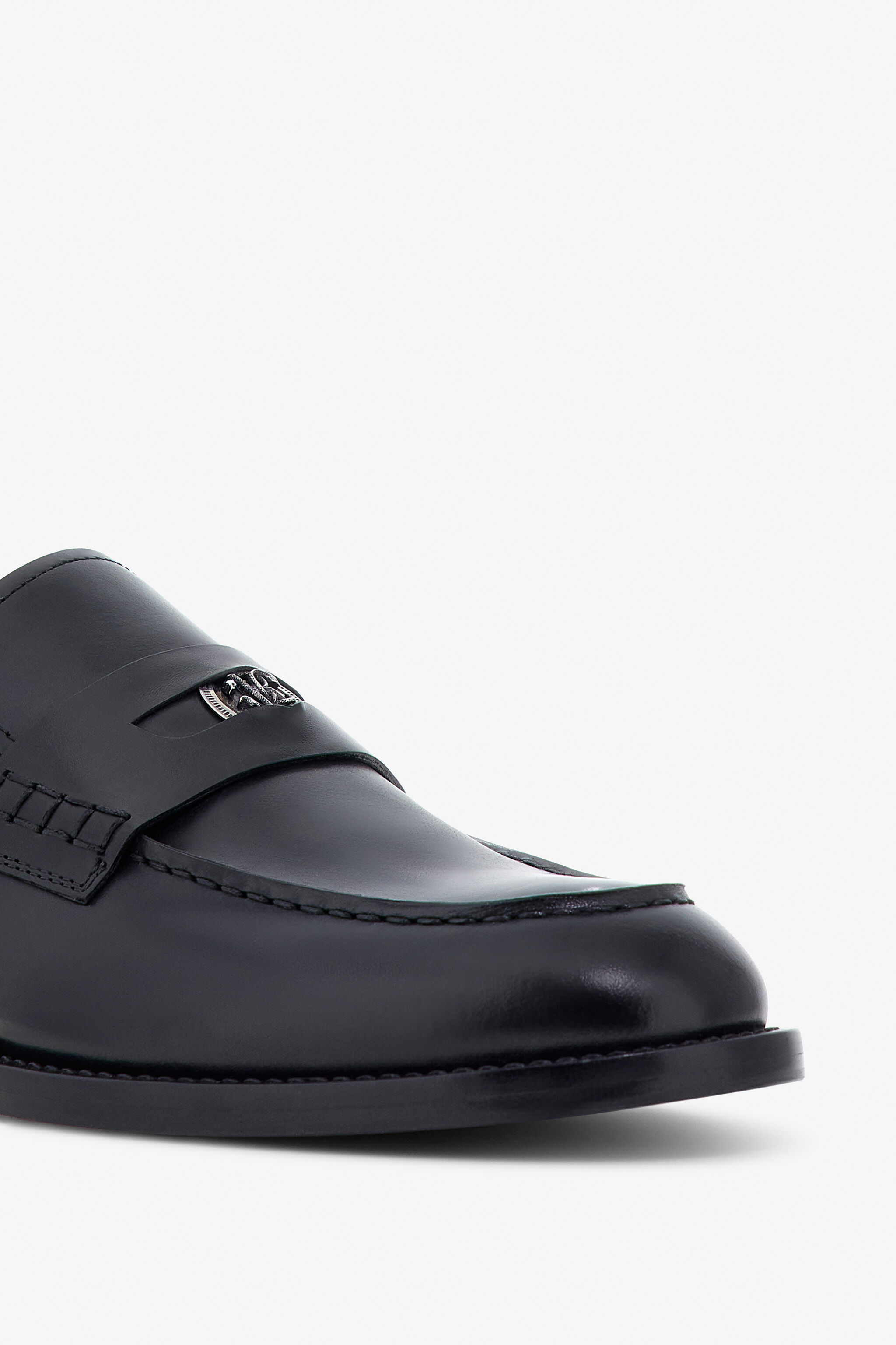 RC Leather Loafers Black TRS021-PZ08A