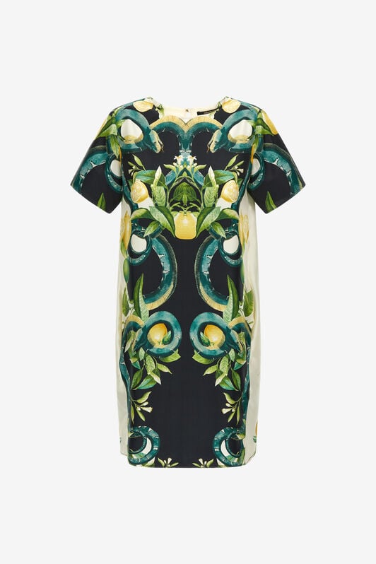 RC Lemon print dress RC Lemon print dress Black SKT135-4QL30