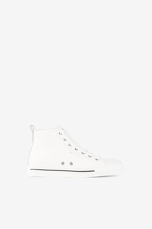 RC Logo-Print Hi-Top Sneakers RC Logo-Print Hi-Top Sneakers White JSS00F-PNO01