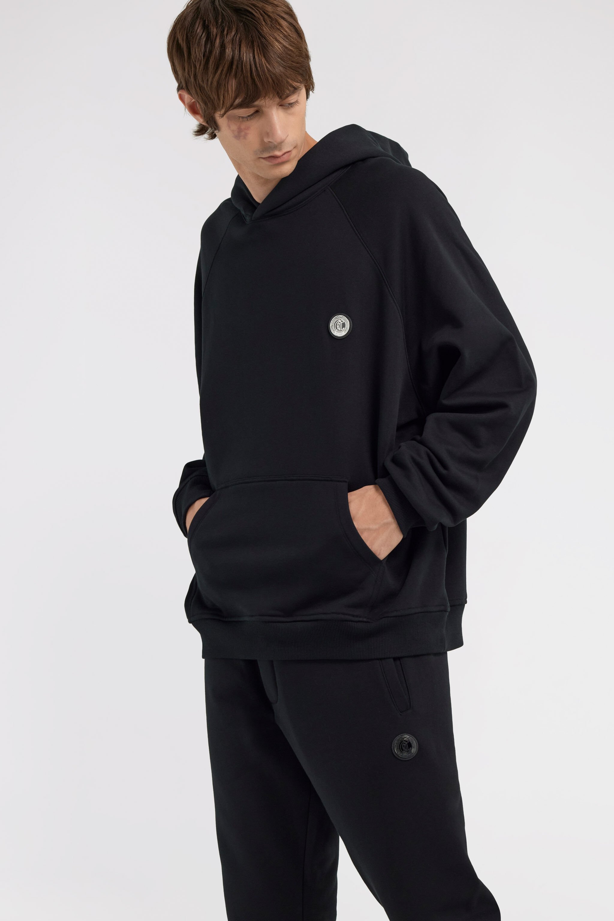 JC Just Cavalli Sweatshirt Black TFT049-TF066