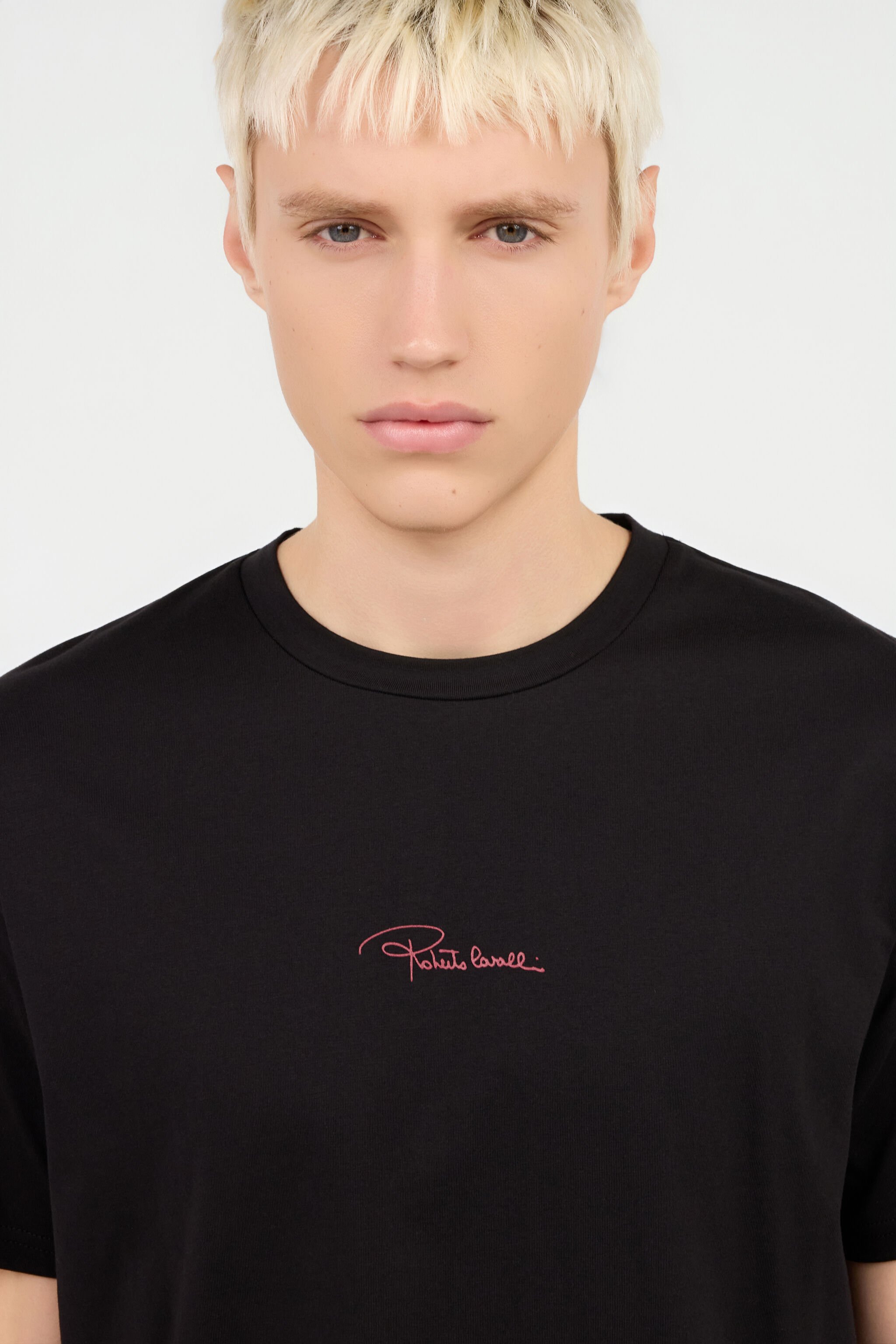 RC T-shirt con Stampa Serpente RC T-shirt con Stampa Serpente BLACK ROT60E-JD065