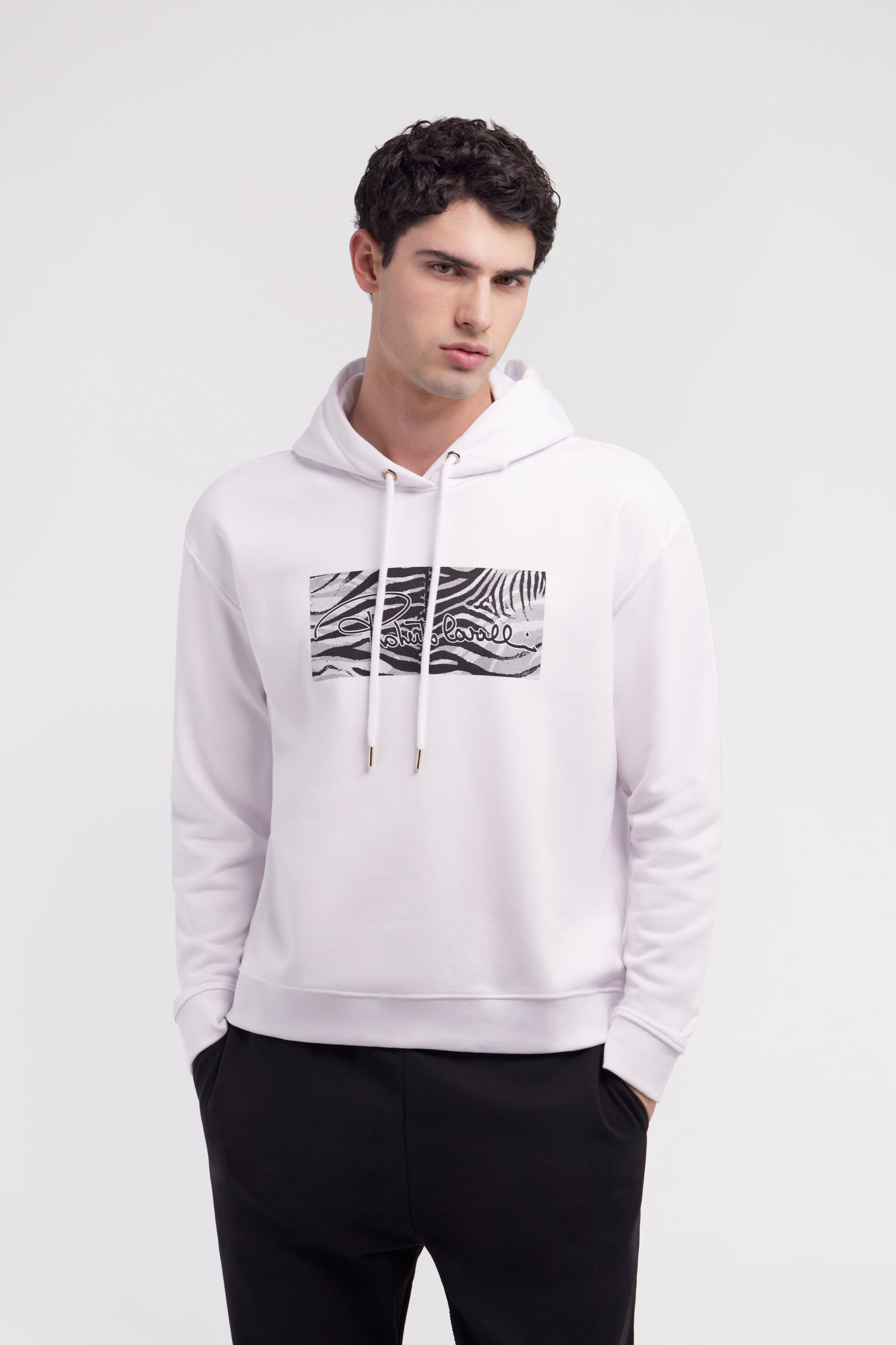 RC Sweatshirt with flag Weiß NOT68E-CF052