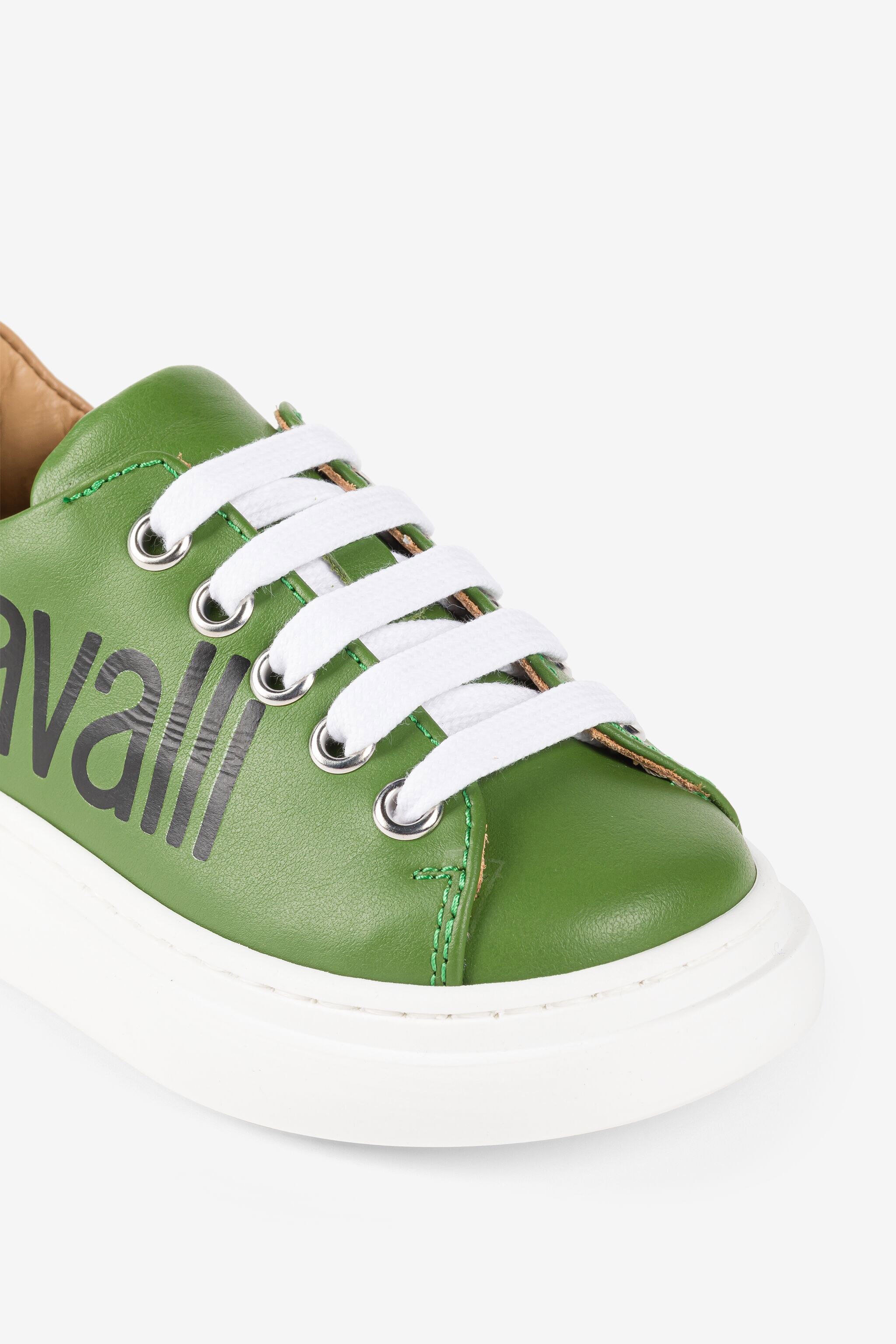 JU Sneakers con logo Verde Q61170-Q0073