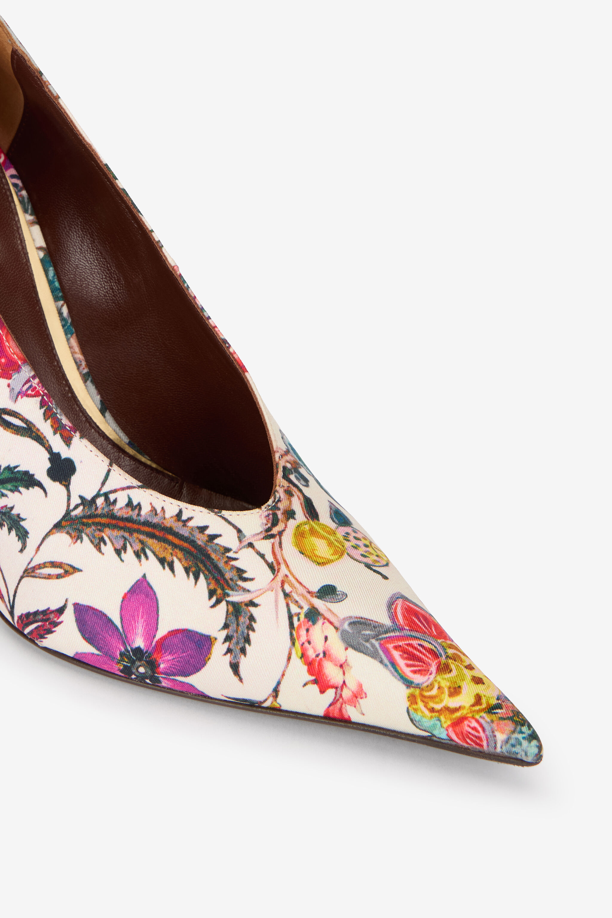 RC Escarpins à Imprimé Florentine Flower MULTI FLOWER WHITE VKS120-SE380