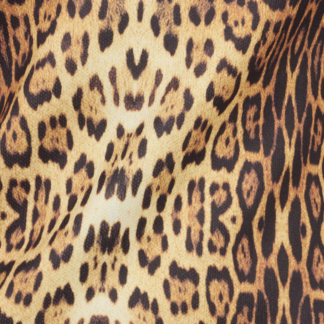RC Leopard Print Cut-Out Sweater RC Leopard Print Cut-Out Sweater JAGUAR ROM60B-MSG34