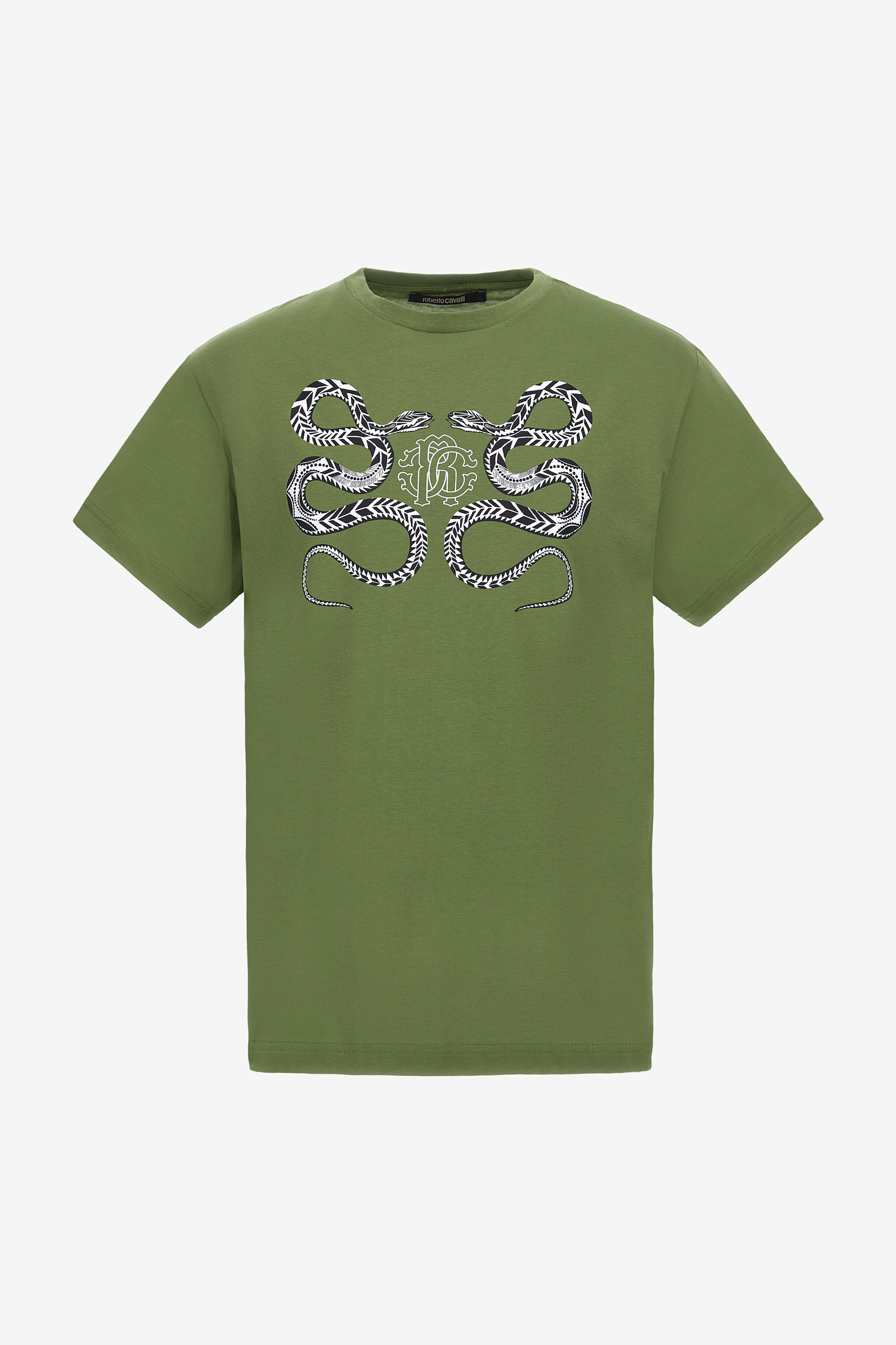 RC T-shirt with Snake print Green NOT60O-JD060
