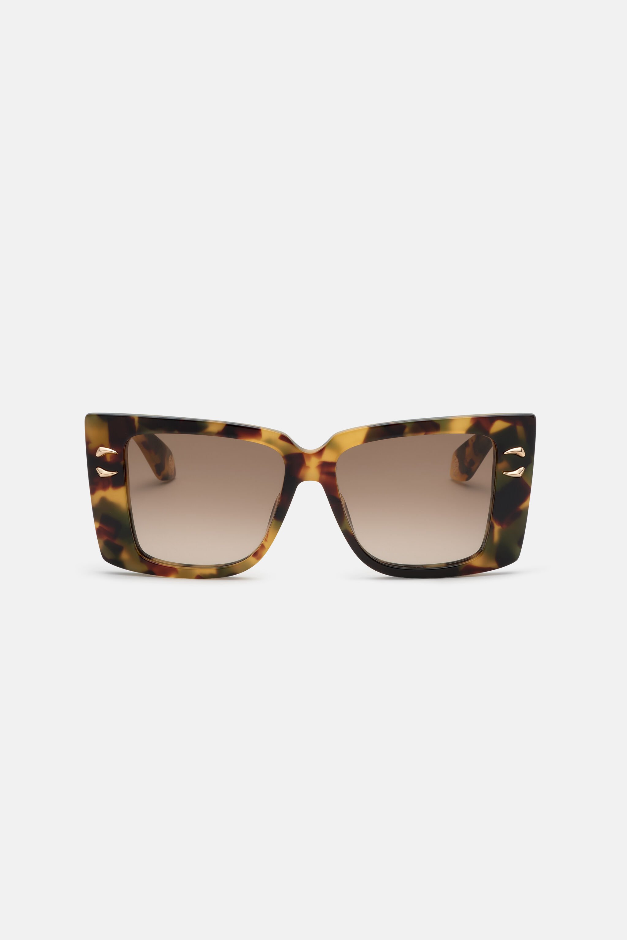 RC Sunglasses with wide rectangular front and fangs Braun ALD023-ID180