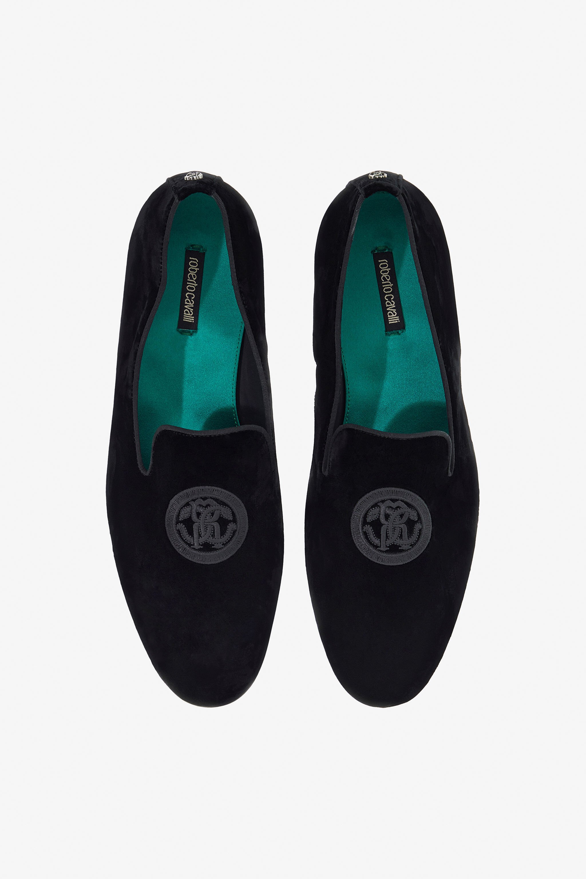 RC Loafers with Logo Black TRS016-VLT01