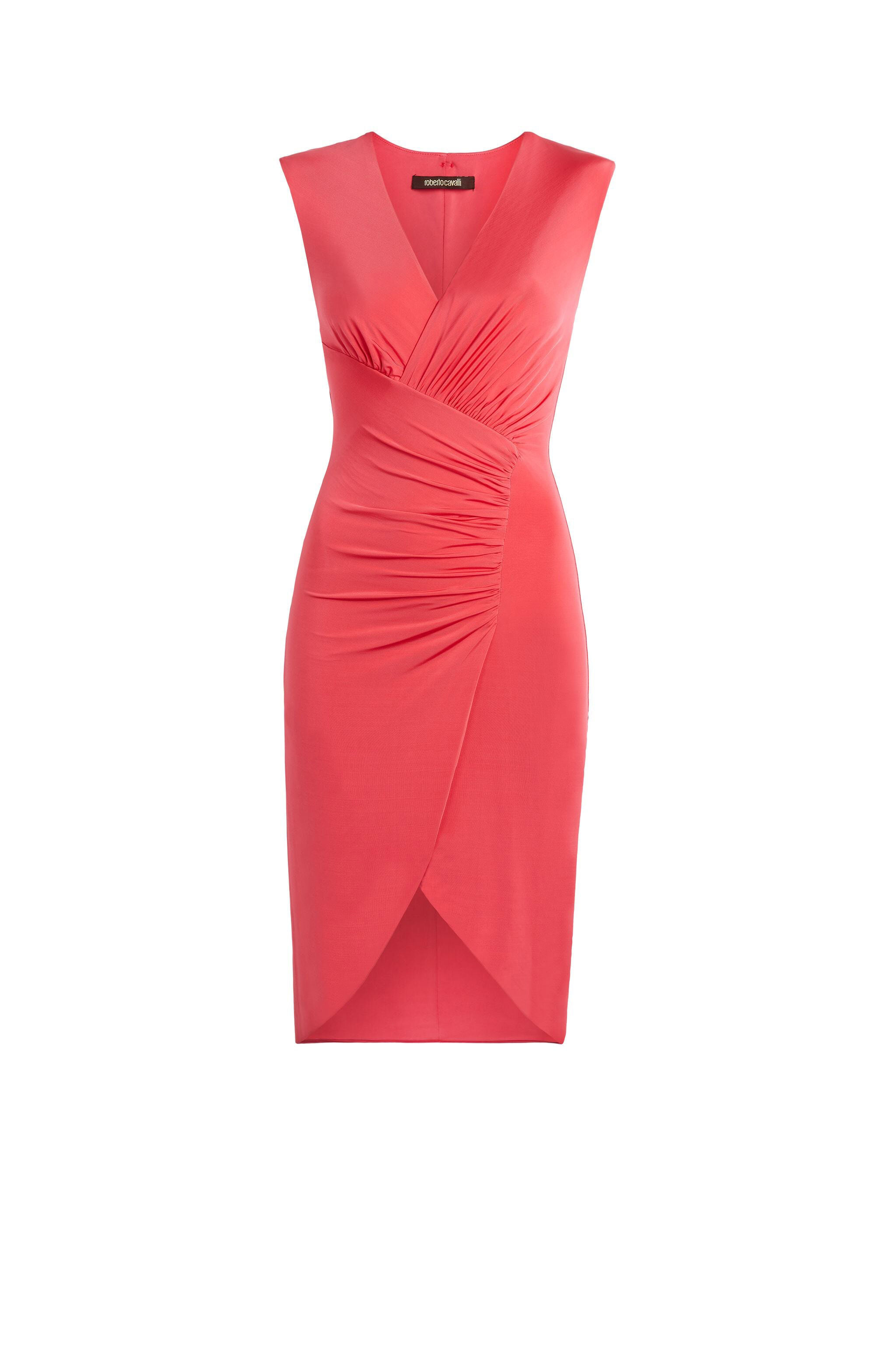 Roberto cavalli red dress top