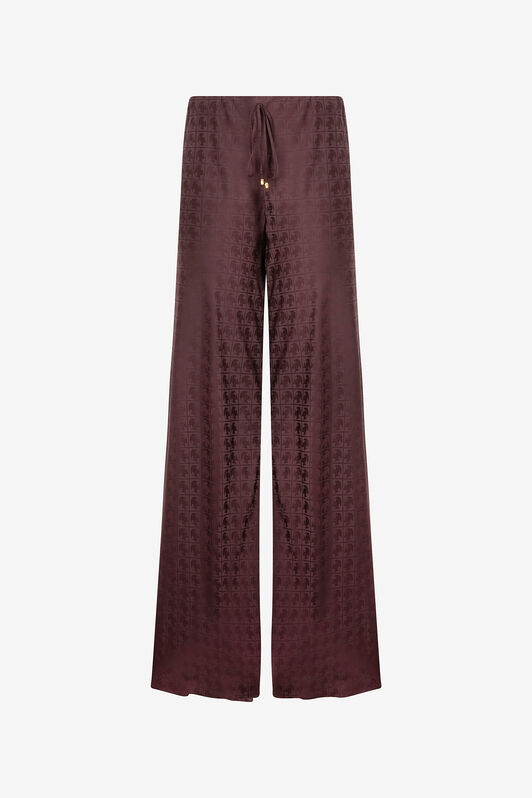 RC Loose Pants with Mirror Snake Monogram Purple VKT210-RK010