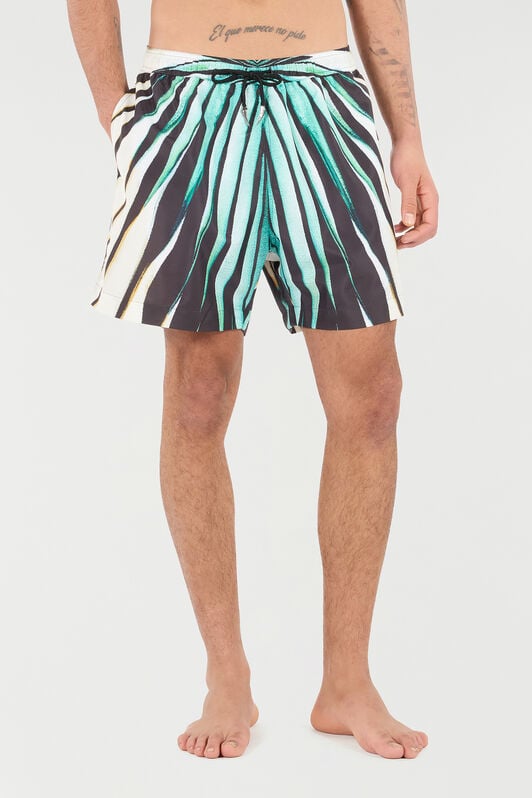 RC Ray Of Gold Print Nylon Sea Shorts RC Ray Of Gold Print Nylon Sea Shorts Light blue TRT00A-5RM78