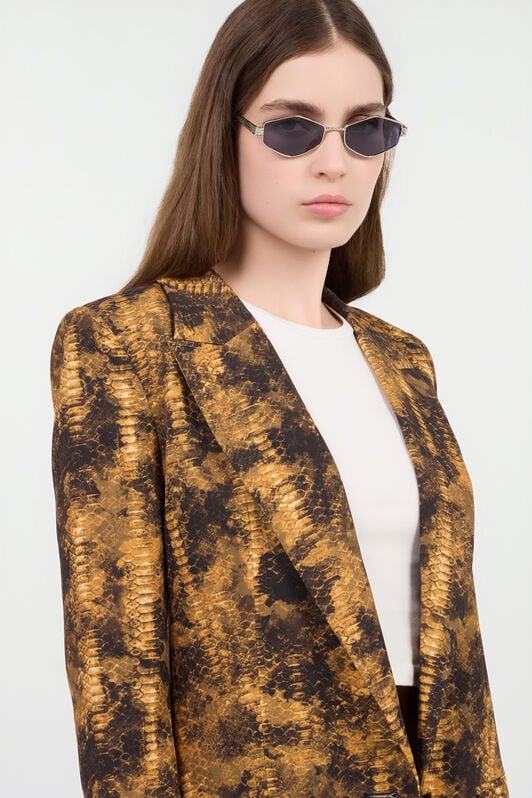 JC Unisex geometrical metal frame SHINY FULL PALLADIUM VALD37-ID282