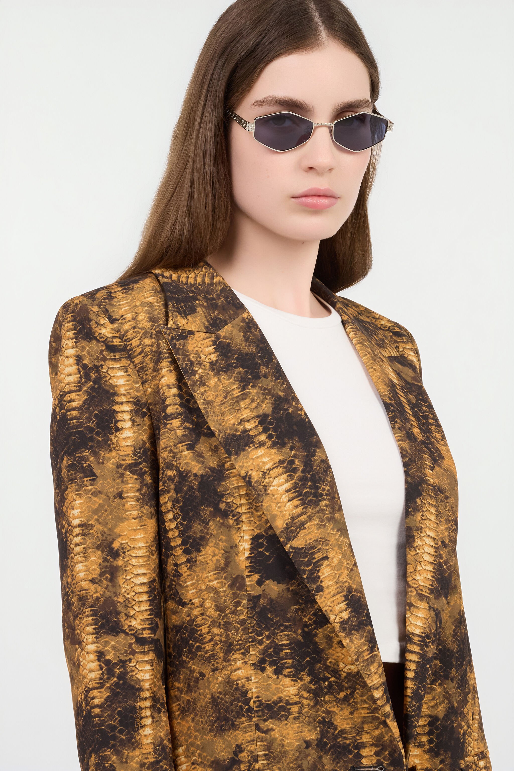 JC Unisex geometrical metal frame SHINY FULL PALLADIUM VALD37-ID282