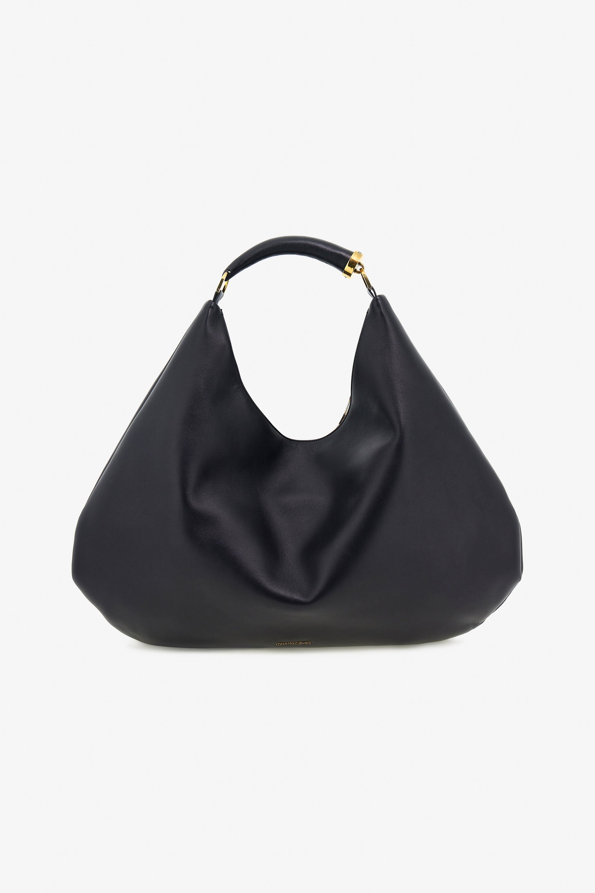 RC Hobo Bag with Fang Handle Black TKB006-PZM78