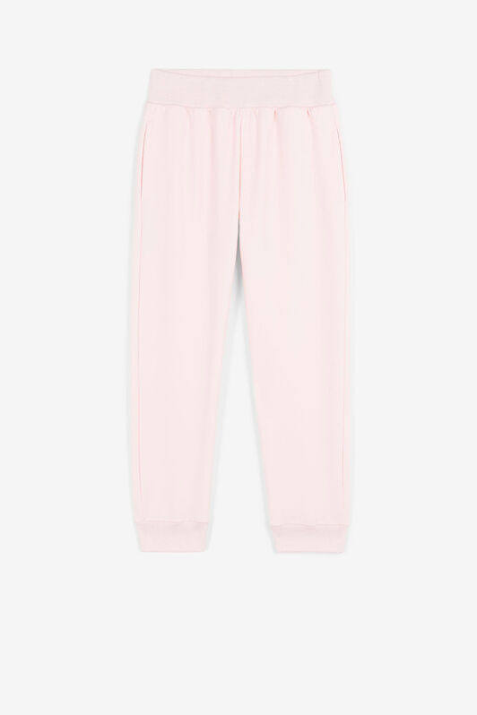 JU Logo-print cotton track pants JU Logo-print cotton track pants Pink QJT262-CF050