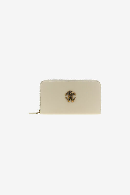 RC Wallet with Monogram RC and zip Elfenbein SKA001-PZ172