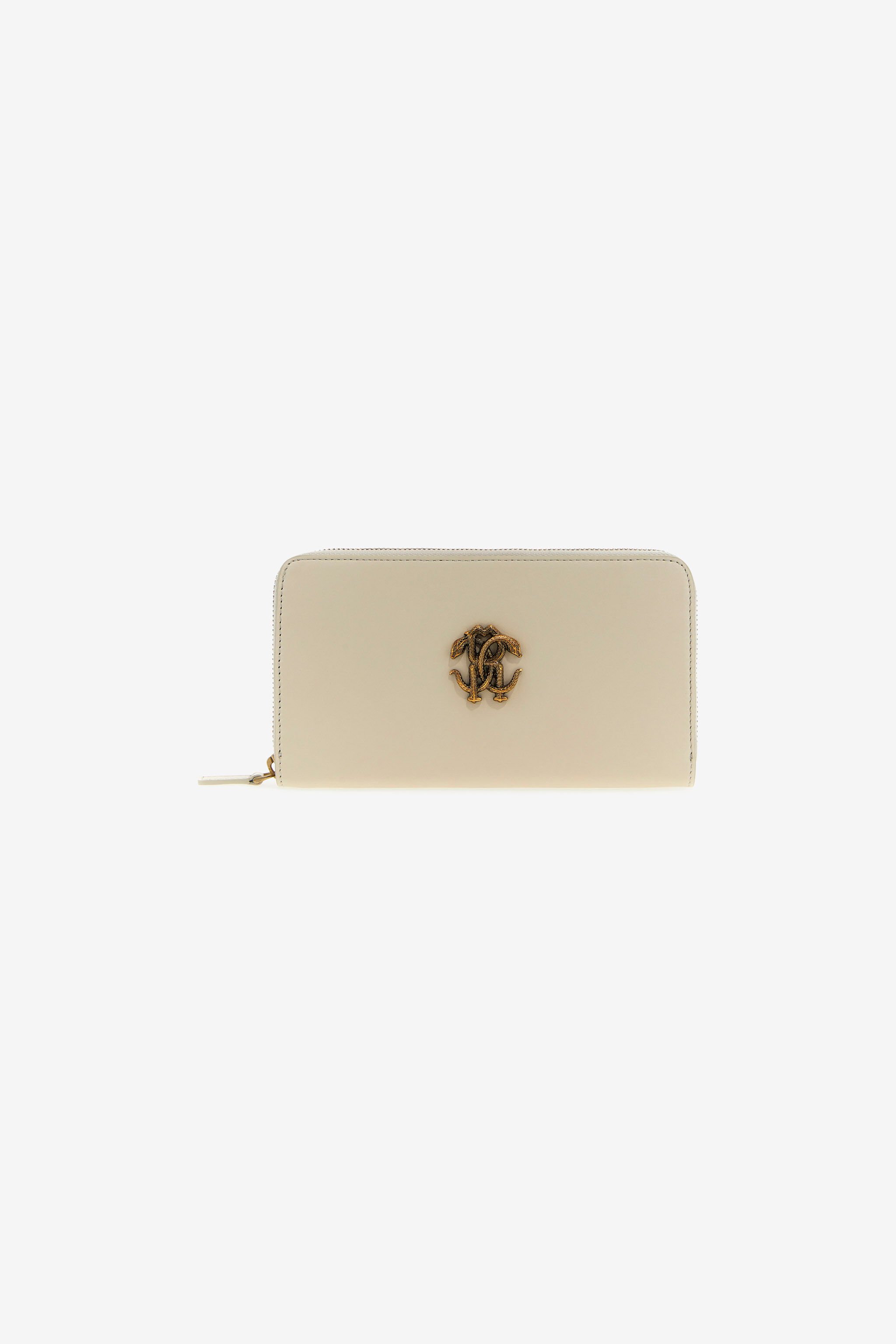 RC Wallet with Monogram RC and zip Elfenbein SKA001-PZ172