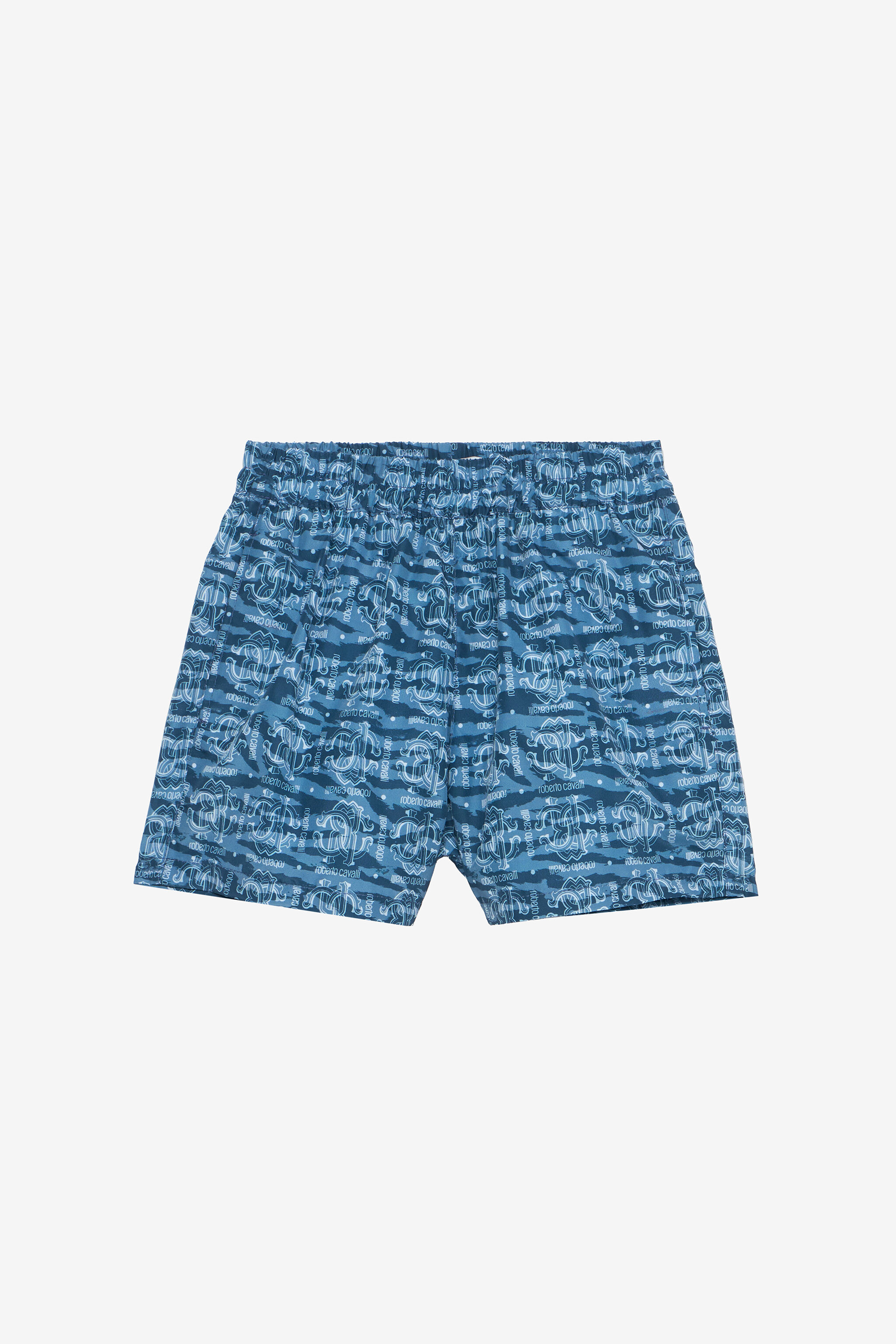 JU Short De Bain Tiger Skin Bleu UJT00A-5RO44