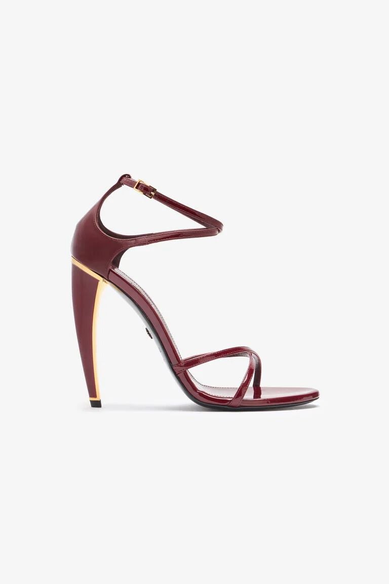 RC Heeled sandals with Fang heel Purple TWS004-PZV00