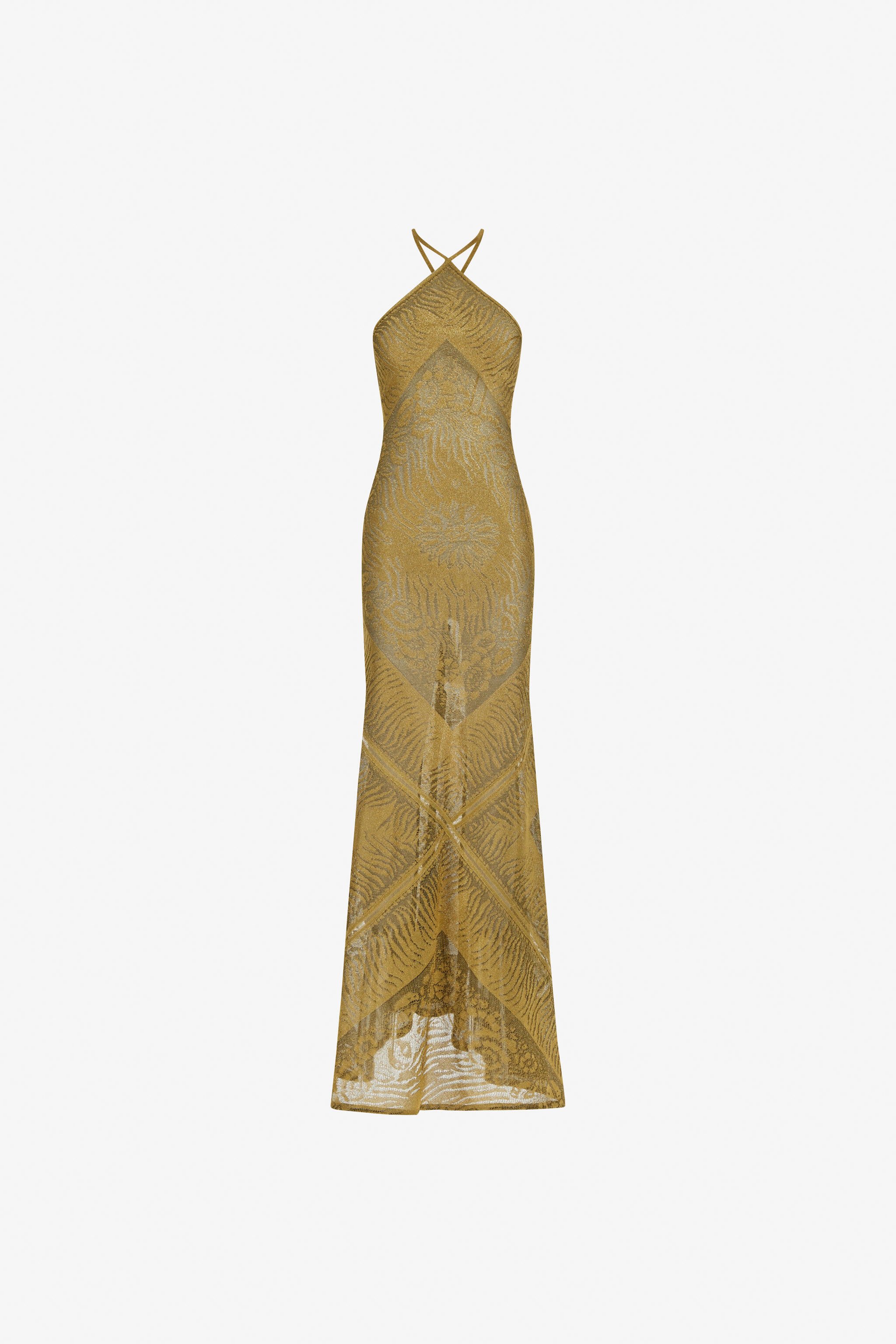 RC Long Dress Gold TKM107-MI030