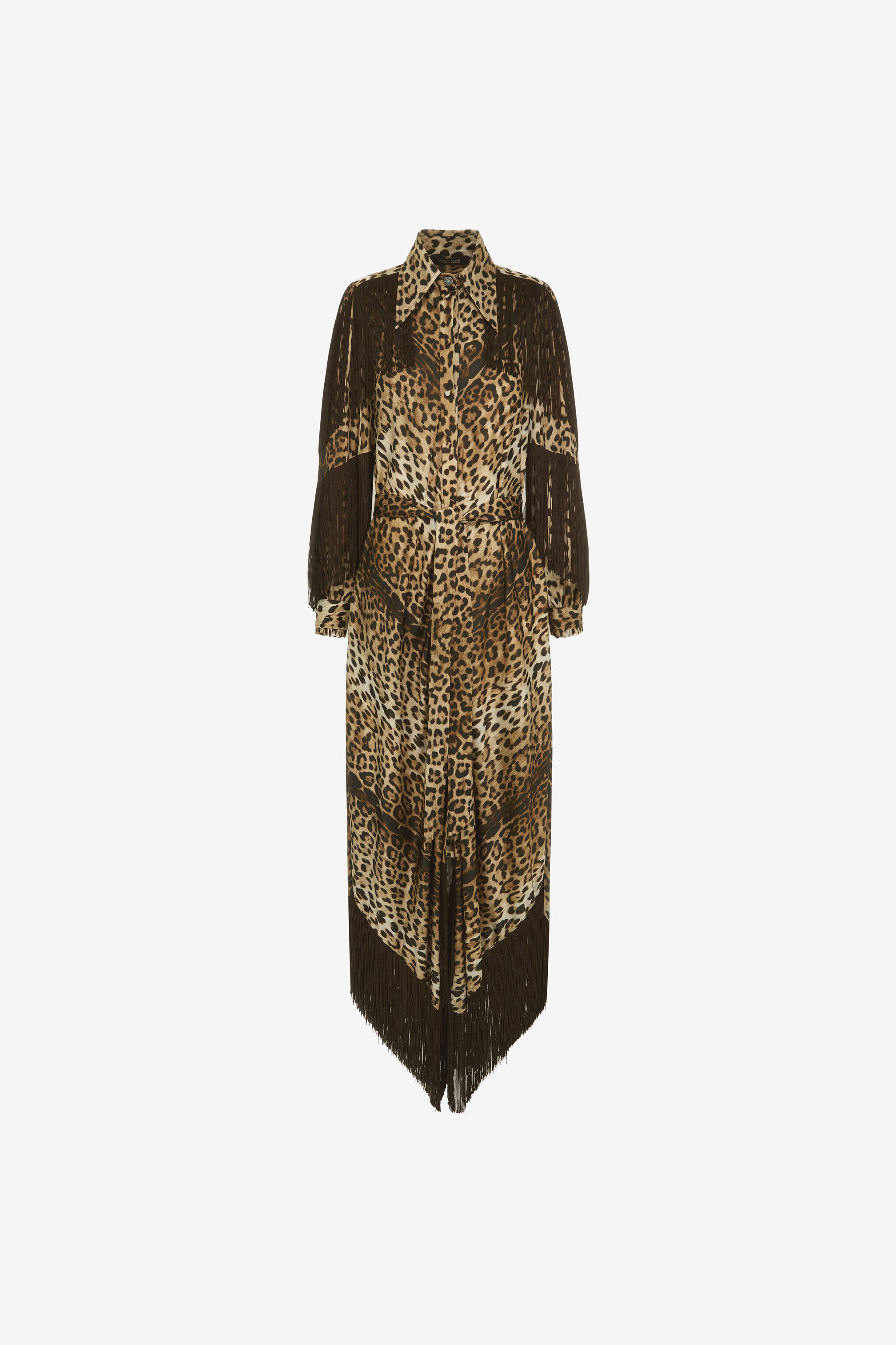 RC Fringe long dress Light brown RKT120-SZH26