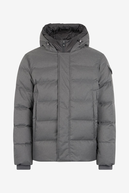 RC Plumífero con capucha GREY OOT40C-FTO01