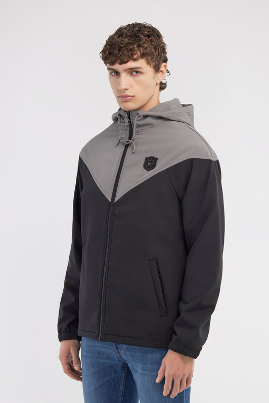 RC Zip-up hoodie with RC RC Zip-up hoodie with RC Black NOT40L-SB001