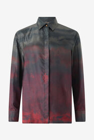 ${brand} Silk Shirt with Garment-Dyed Effect ${colorDescription} ${masterID}