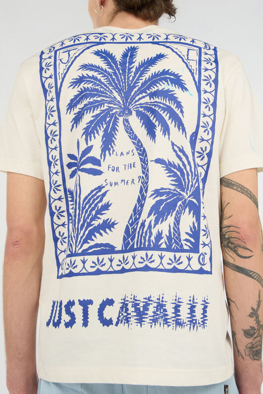 JC T-Shirt Blanc Avec Logo JC T-Shirt Blanc Avec Logo OFF WHITE WFT094-WF124