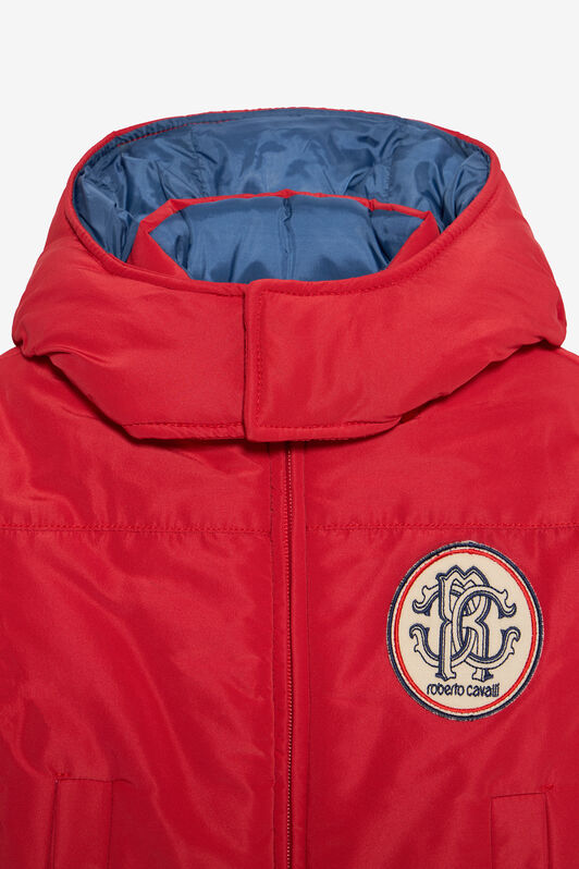 JU Red Jacket with RC Monogram Patch RED VJT404-SB005