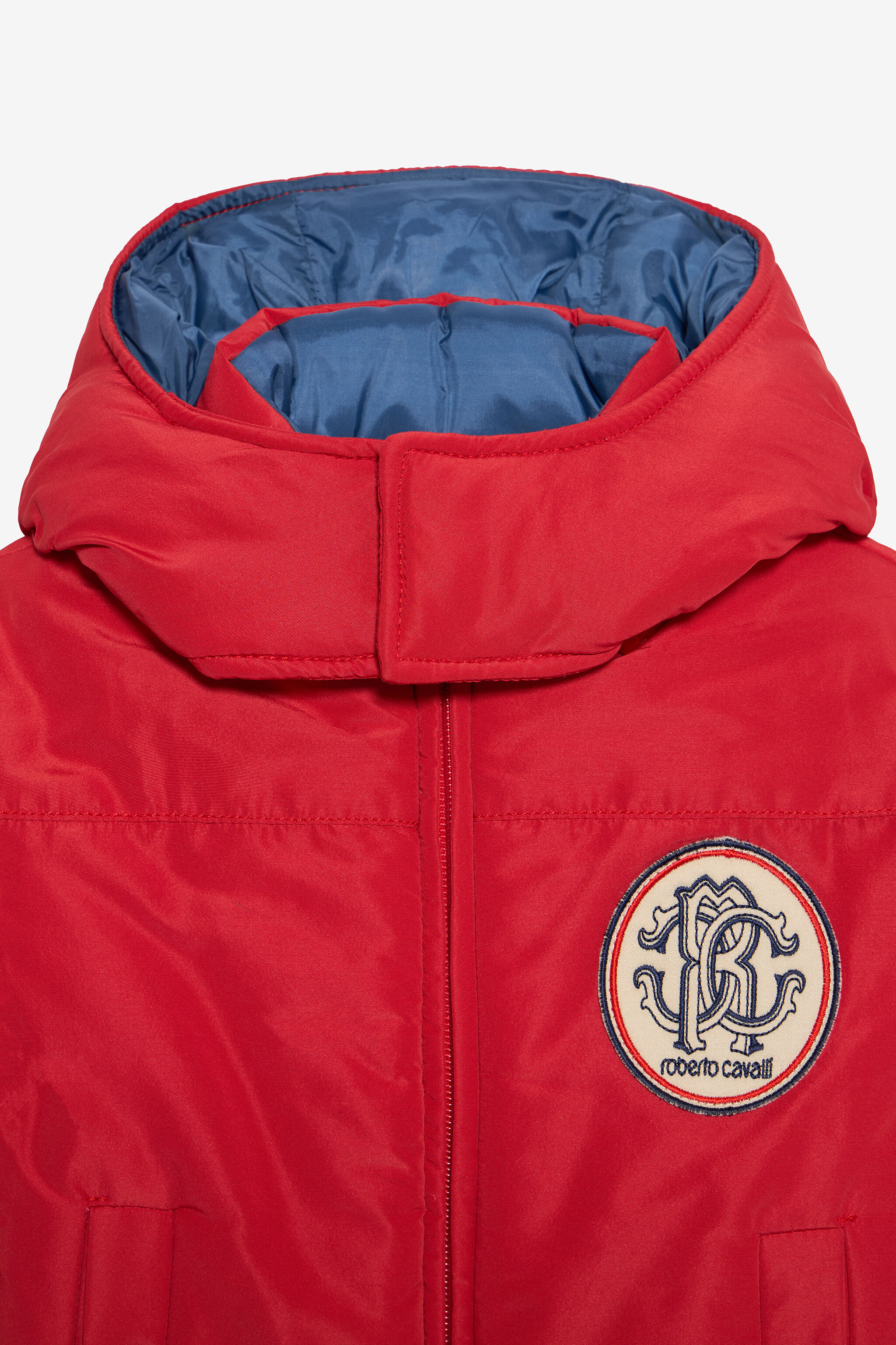 JU Red Jacket with RC Monogram Patch RED VJT404-SB005