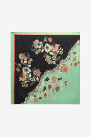 RC Kimono Druck Schal GREEN/BLACK XQI003-HZT25