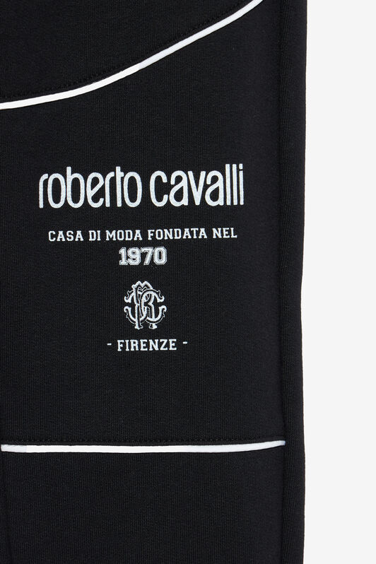 JU Pantaloni Sportivi Neri Con Stampa Logo JU Pantaloni Sportivi Neri Con Stampa Logo BLACK VJT20E-CF050