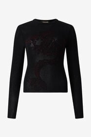 ${brand} Maglia Microperforata Con Drago ${colorDescription} ${masterID}