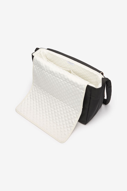 JU Sac À Langer Avec Logo Brodé BLACK UJB002-SB002