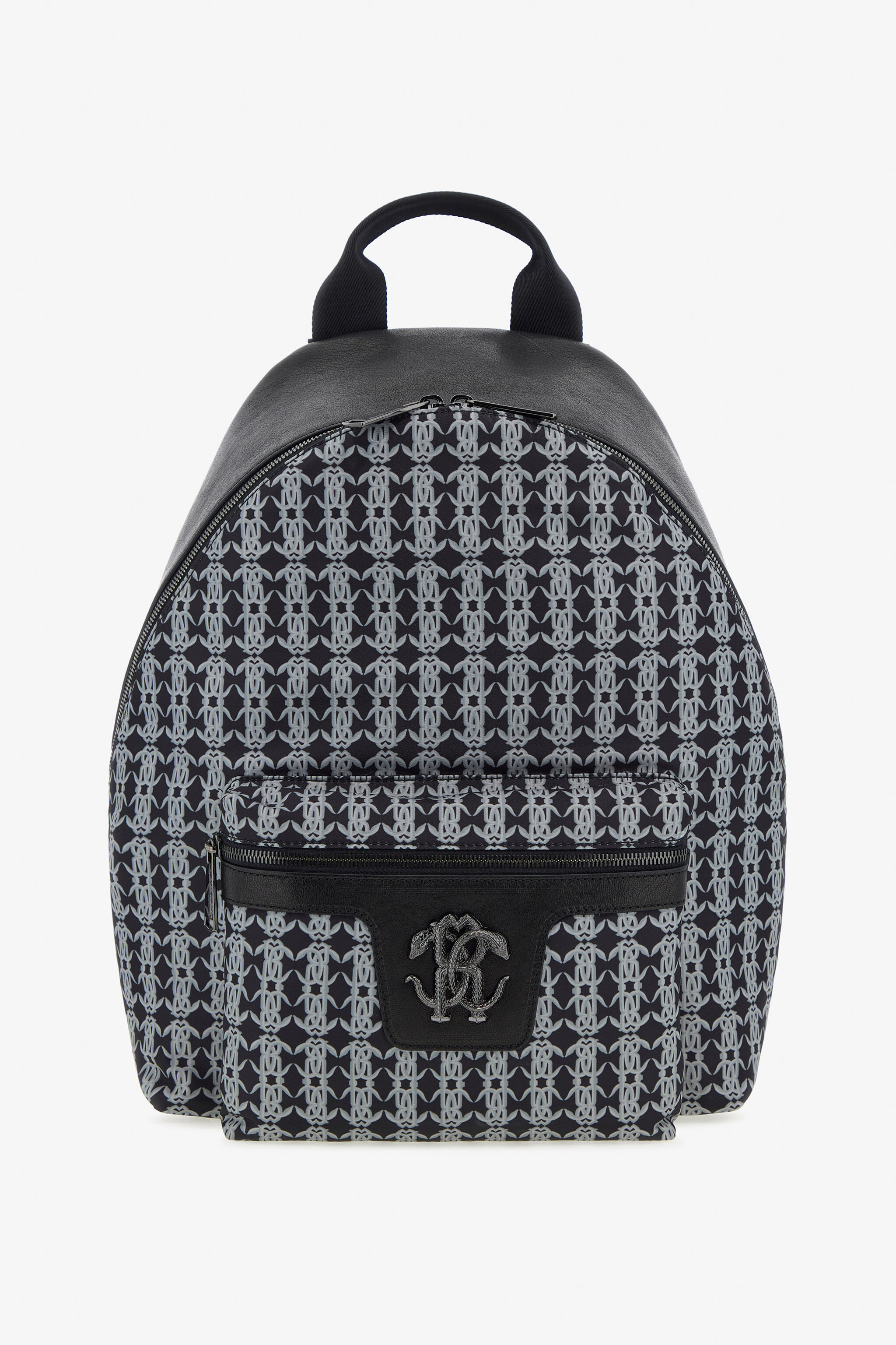 RC Backpack with Monogram Mirror Snake Schwarz/Grau SRB001-FT169