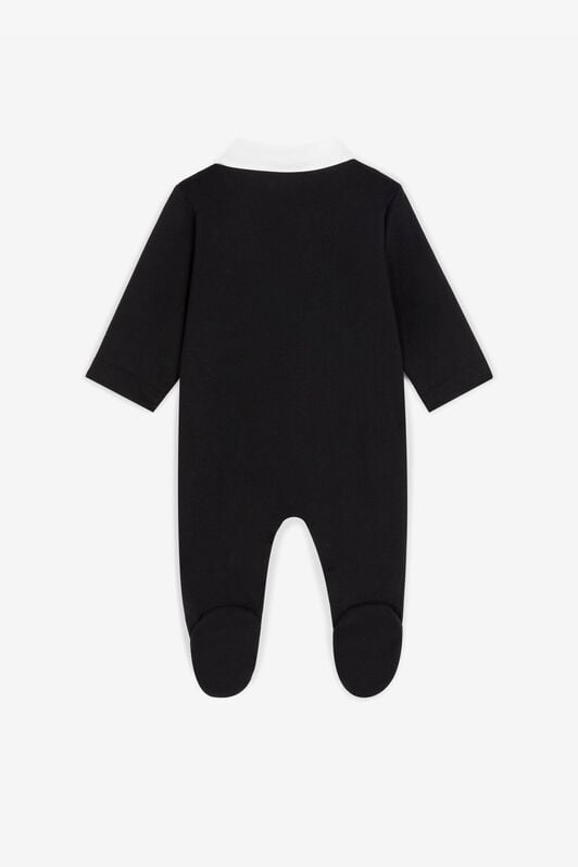 JU Ensemble grenouillère smoking Noir RJT807-JD001